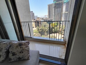 Balcony in 3 BHK Apartment at The Wadhwa Anmol Fortune, Goregaon West – for Rent
