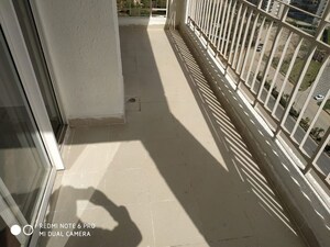 Balcony in 3 BHK Apartment at Mapsko Royale Ville, Sector 82 – for Rent