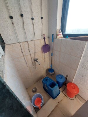 Bathroom in 1 BHK Apartment at DSK Meghmalhar Phase I, Sinhagad Road – for Sale