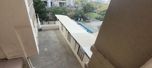 Balcony in 3 BHK Apartment at K P Millenium Heights, Shahad – for Rent