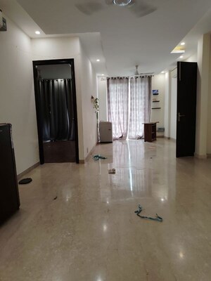 Bathroom in 3 BHK Builder Floor at Sushant Lok I – for Rent