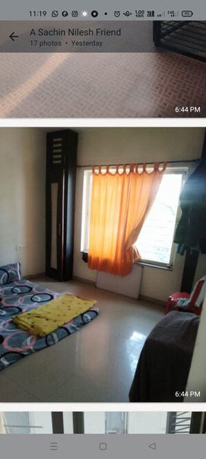 Bedroom in 2 BHK Apartment at Swami Shilp, Baner – for Rent