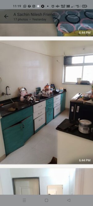 Kitchen in 2 BHK Apartment at Swami Shilp, Baner – for Rent