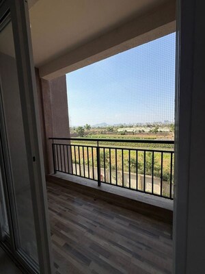 Balcony in 2 BHK Apartment at Kolte Patil Life Republic 16th Avenue Arezo, Hinjewadi – for Rent