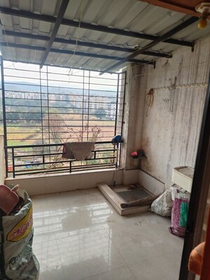 Balcony in 1 BHK Apartment at Dhankawade Pokale Tamarind Park, Dhayari – for Sale