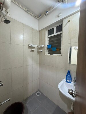 Bathroom in 1 BHK Apartment at Kolte Patil Life Republic 16th Avenue Arezo, Hinjewadi – for Rent