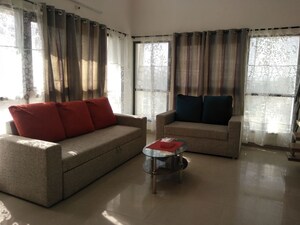 Living Room in 1 BHK Apartment at Paranjape Blue Ridge, Hinjewadi – for Rent