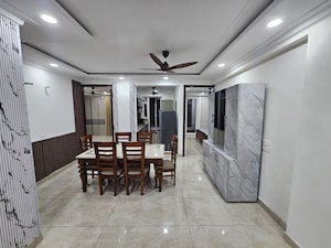 Dining Room in 3 BHK Apartment at Nagla Road – for Rent