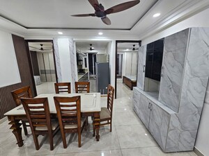 Dining Room in 3 BHK Apartment at Nagla Road – for Rent