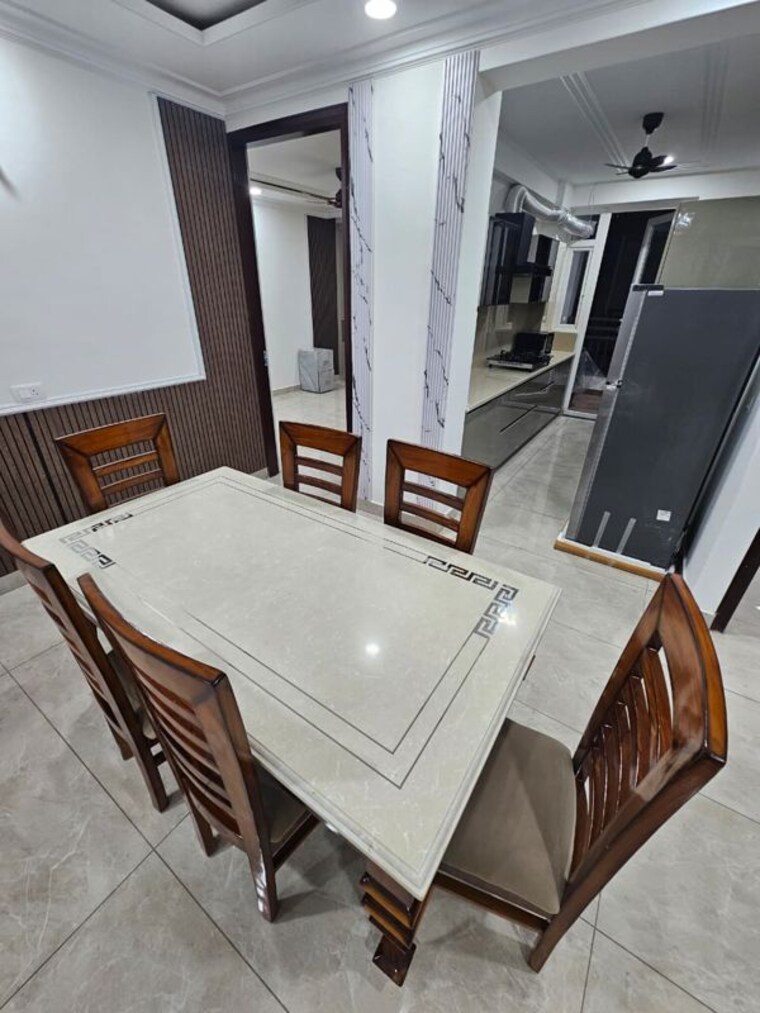 Dining area, nagla road 3 Bedroom 1440 Sq.Ft. Apartment In Nagla Road Zirakpur 10350564