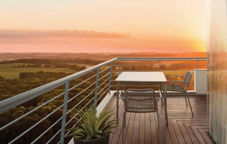 Balcony, godrej-meridien 3.5 Bedroom 2002 Sq.Ft. Apartment In Sector 106 Gurgaon 10347601