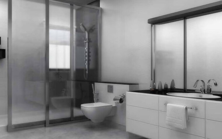 Attached Bathroom, godrej-meridien 3.5 Bedroom 2002 Sq.Ft. Apartment In Sector 106 Gurgaon 10347601
