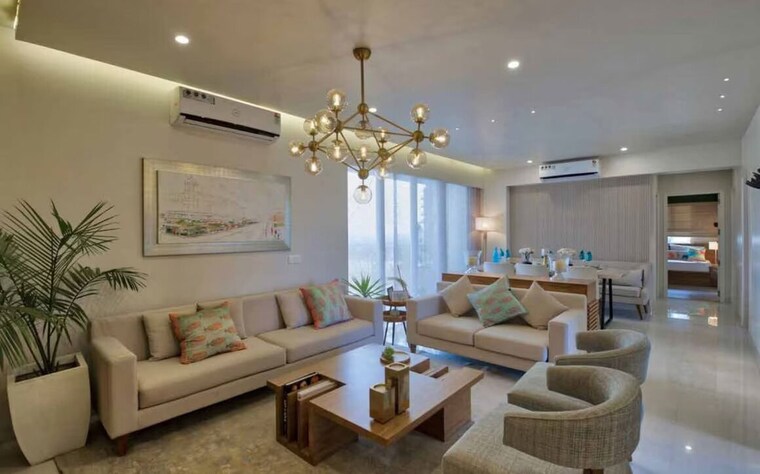 Living Room, godrej-meridien 3.5 Bedroom 2002 Sq.Ft. Apartment In Sector 106 Gurgaon 10347601