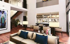 Living Room in 4 BHK Apartment at Ireo Victory Valley, Sector 67 – for Sale