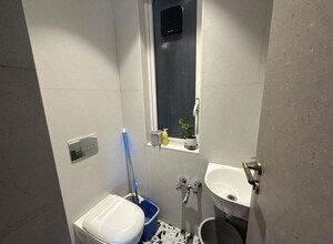 Bathroom in 3 BHK Apartment at Indiabulls Sky Forest, Lower Parel – for Rent
