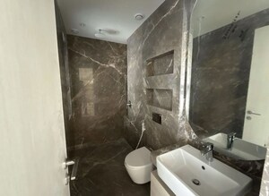 Bathroom in 3 BHK Apartment at Indiabulls Sky Forest, Lower Parel – for Rent