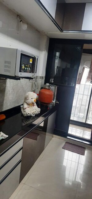 Kitchen in 3 BHK Apartment at Ganga Tower II, Chembur – for Rent