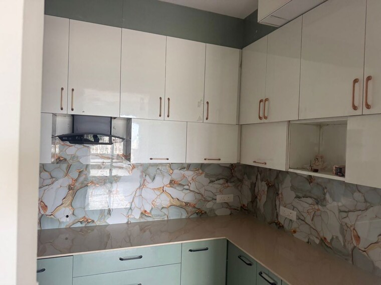 Kitchen, affinity-greens 3 Bedroom 1940 Sq.Ft. Apartment In International Airport Road Zirakpur 10350630