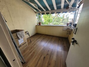 Balcony in 3 BHK Apartment at Rajas Garden Apartment, Shivajinagar – for Rent