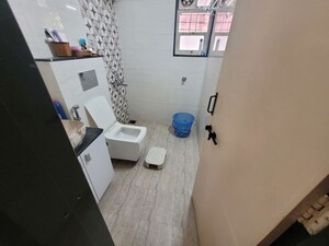 Washroom in 3 BHK Apartment at Rajas Garden Apartment, Shivajinagar – for Rent