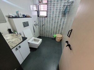 Washroom in 3 BHK Apartment at Rajas Garden Apartment, Shivajinagar – for Rent