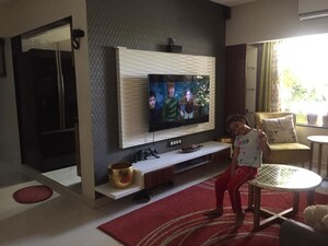 Bedroom in 1 BHK Apartment at Ajmera Bhakti Park Sector I and II, Bhakti Park – for Rent