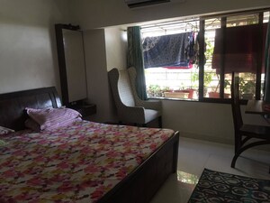 Bedroom in 1 BHK Apartment at Ajmera Bhakti Park Sector I and II, Bhakti Park – for Rent