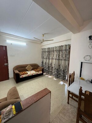 Living Room in 4 BHK Apartment at Cidco Valley Shilp, Kharghar Sector 36 – for Rent