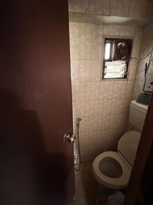 Bathroom in 2 BHK Apartment at Shree Mahavir Darshan, Lower Parel – for Rent