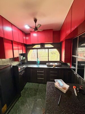 Kitchen in 2 BHK Apartment at Shree Mahavir Darshan, Lower Parel – for Rent