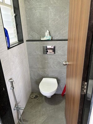 Bathroom in 1.5 BHK Apartment at Atrium Skyward, Undri – for Rent
