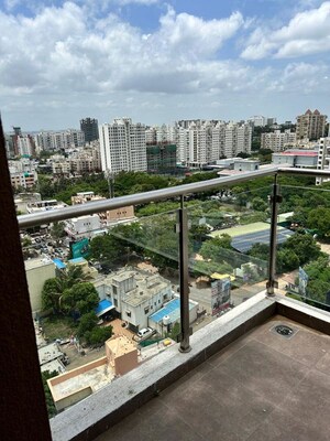 Balcony in 1.5 BHK Apartment at Atrium Skyward, Undri – for Rent