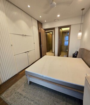 Bedroom in 2 BHK Apartment at Raheja Atlantis, Lower Parel – for Rent