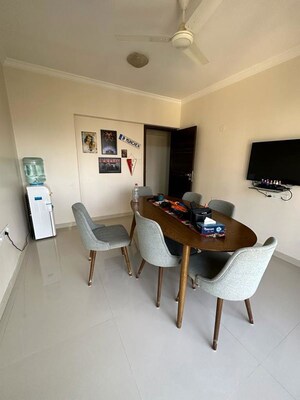 Dining area in 3 BHK Apartment at Pegasus Apartment, Santacruz West – for Rent