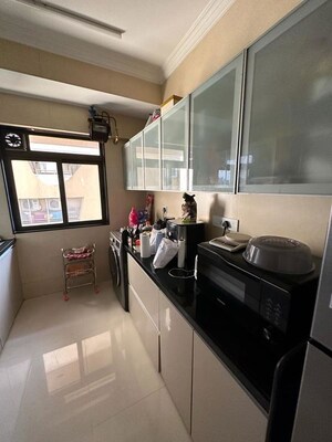 Kitchen in 3 BHK Apartment at Pegasus Apartment, Santacruz West – for Rent