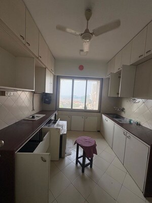 Kitchen in 3 BHK Apartment at Sumer Saraswati, Gamdevi – for Rent