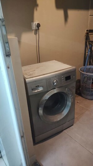 Laundry Area in 3 BHK Apartment at Affinity Greens, International Airport Road – for Rent