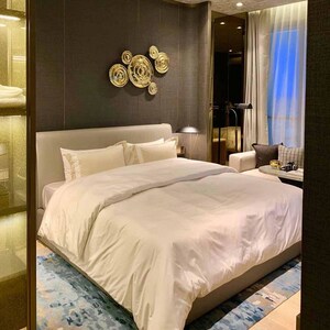 Bedroom in 3 BHK Apartment at Rustomjee Crown, Prabhadevi – for Sale