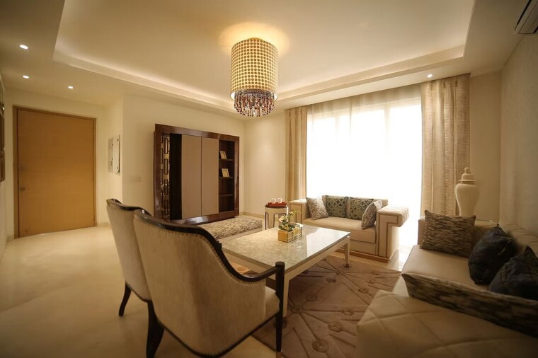 Living Room, m3m-merlin 3 Bedroom 2408 Sq.Ft. Apartment In Sector 67 Gurgaon 10350731