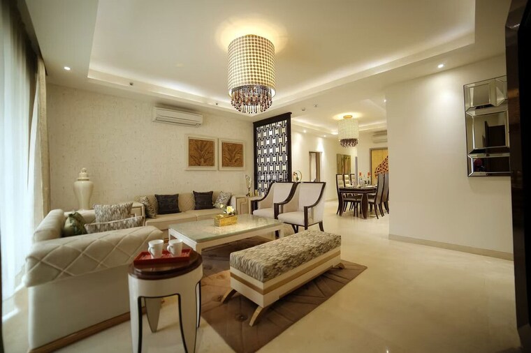 Living Room, m3m-merlin 3 Bedroom 2408 Sq.Ft. Apartment In Sector 67 Gurgaon 10350731