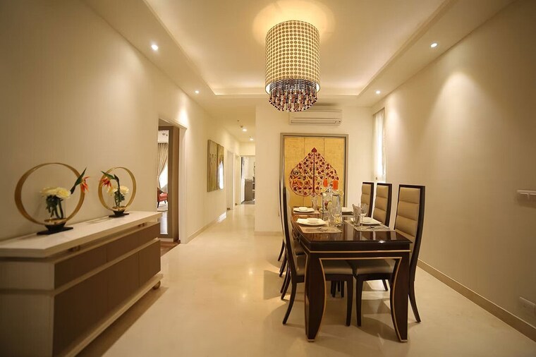 Dining area, m3m-merlin 3 Bedroom 2408 Sq.Ft. Apartment In Sector 67 Gurgaon 10350731