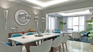 Dining area in 3 BHK Apartment at M3M Merlin, Sector 67 – for Sale