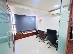 Team Area in  Office Space at Shivalik Shilp, Sanidhya – for Rent