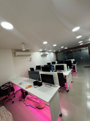 Team Area in  Office Space at Shivalik Shilp, Sanidhya – for Rent