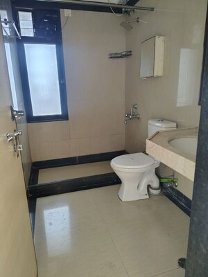Bathroom in 2 BHK Apartment at Ashok Gardens, Sewri – for Rent