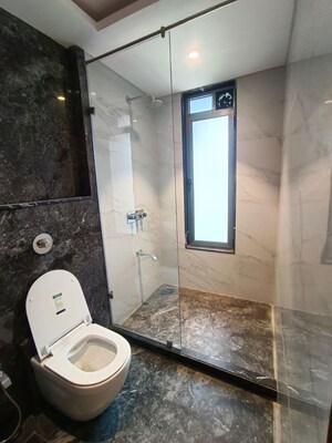 Bathroom in 3 BHK Apartment at Ekta Crest, Chembur – for Rent
