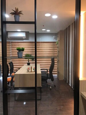 Kitchen in  Office Space at Ambli – for Rent