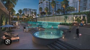 Swimming Pool in 2 BHK Apartment at Godrej Palm Retreat, Sector 150 – for Sale
