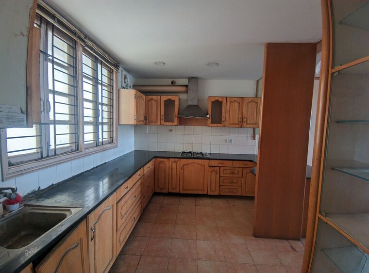 Kitchen, eros-woodbury-tower 3 Bedroom 1670 Sq.Ft. Apartment In Charmwood Village Faridabad 10350877