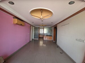 Building Lobby in 3 BHK Apartment at Eros Woodbury Tower, Charmwood Village – for Rent